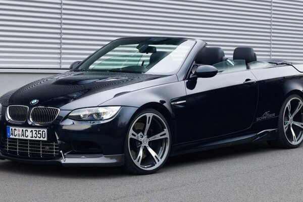 Awesome BMW convertible in black