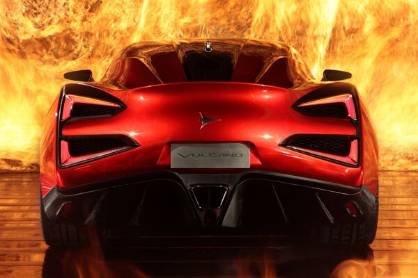 Icona Supercar is a mixture of fire, power and temperament