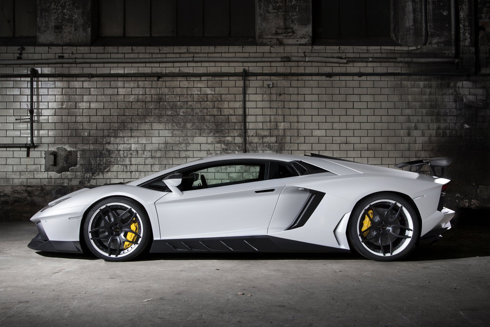 lamborghini aventador bianco messa a punto novitec