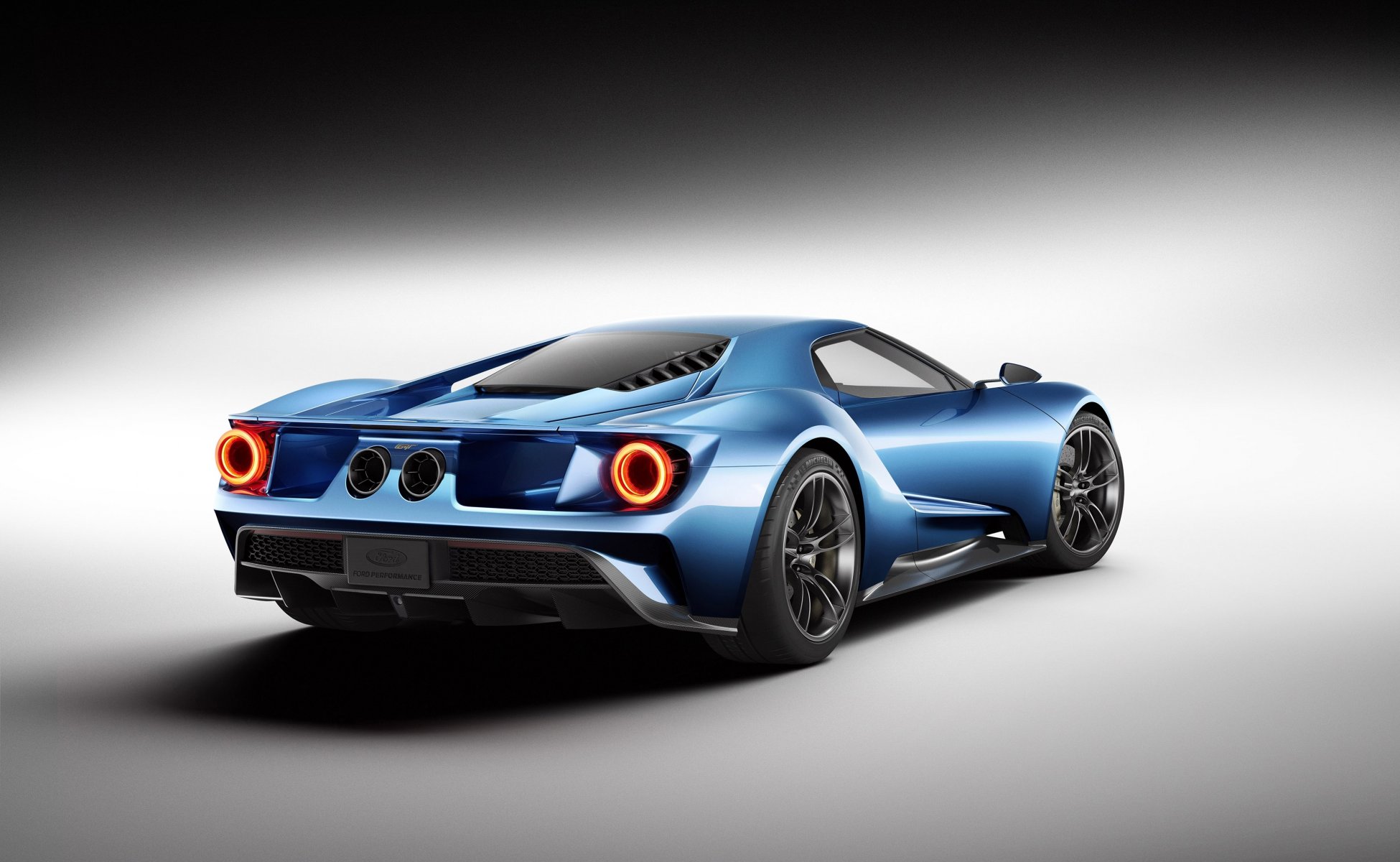 ford gt koncept konzept rückansicht