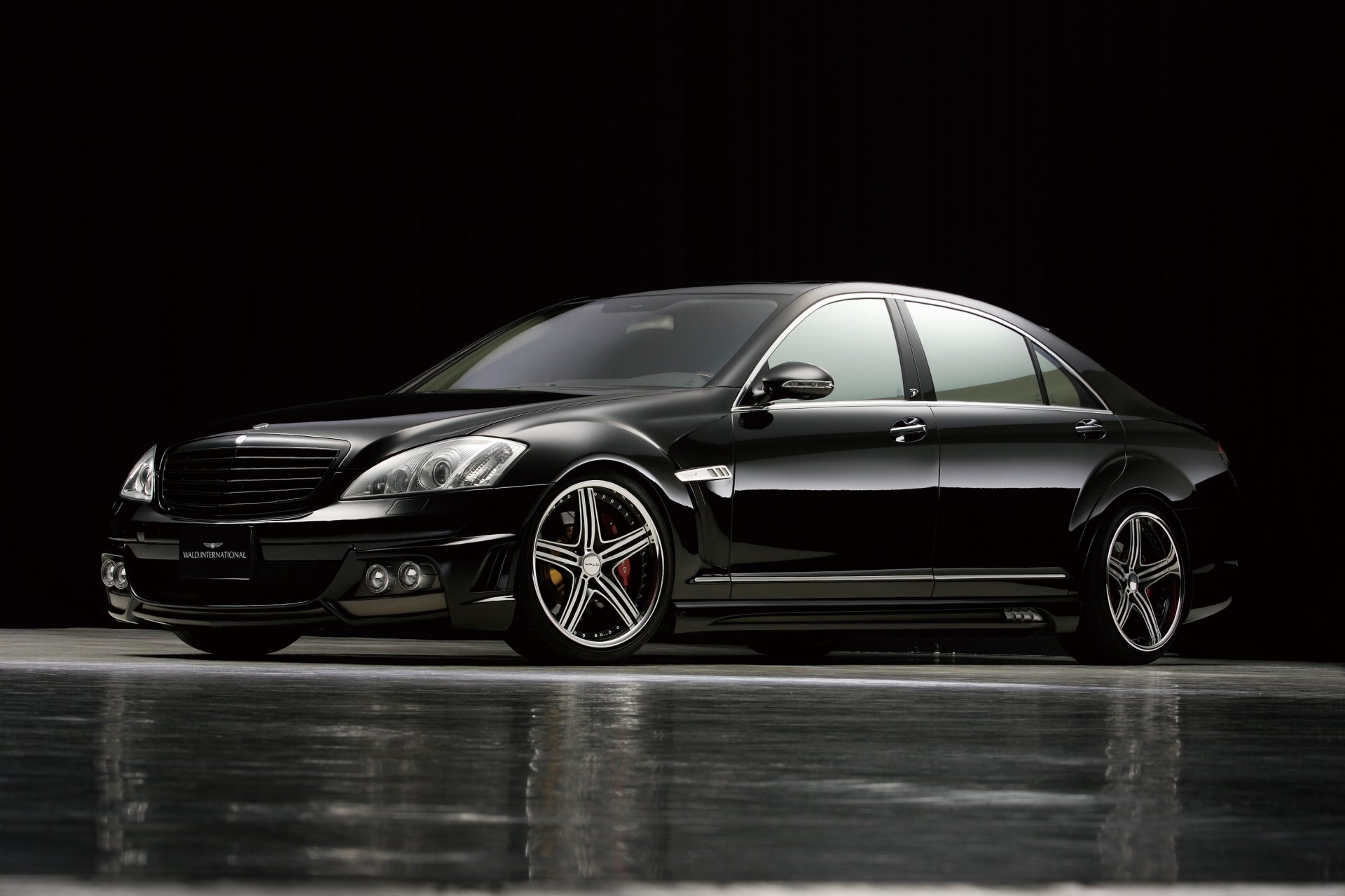 mercedes s wald black bison benz tuning