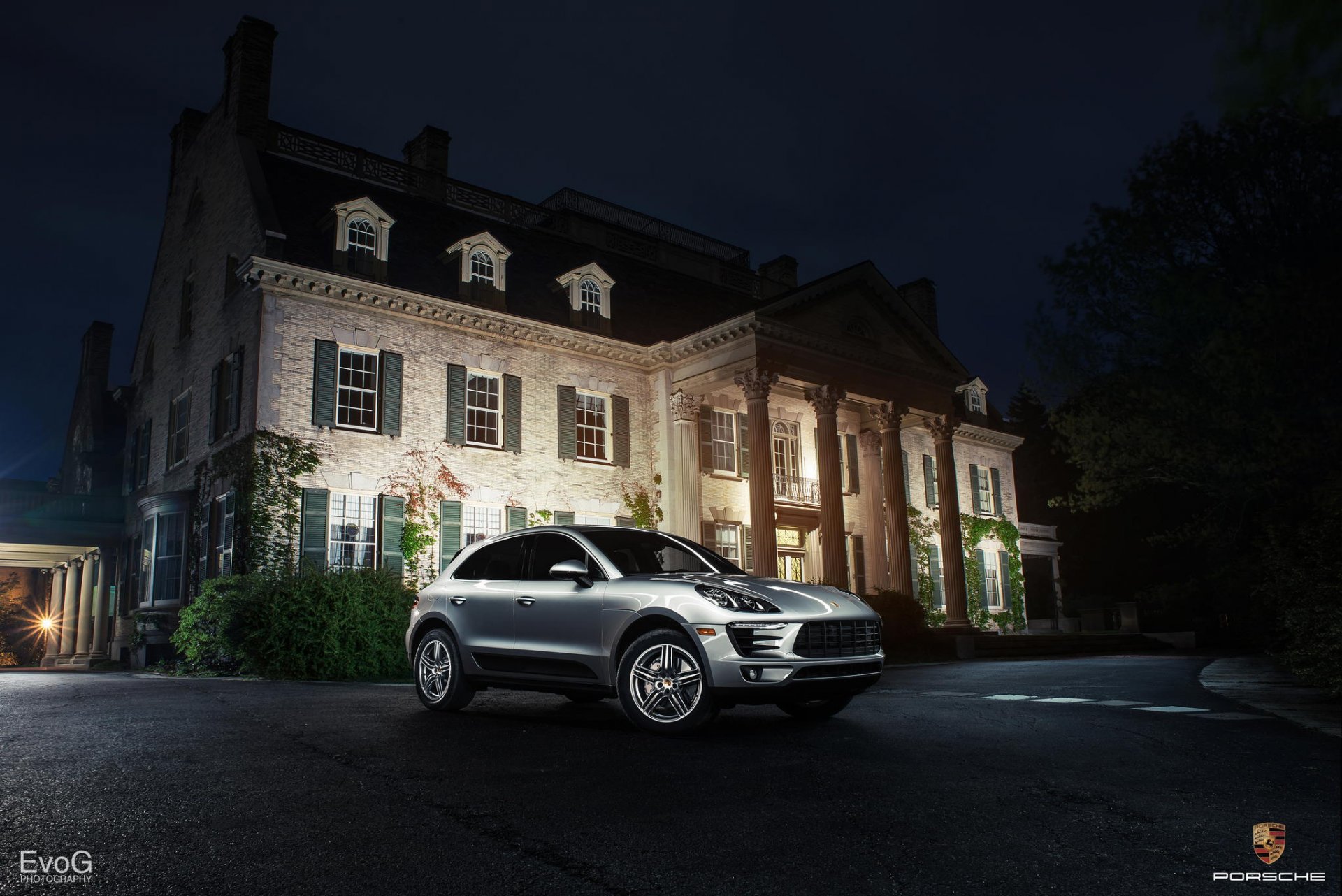 porsche macan s argento notte evo gucciardo porsche macan argento crossover