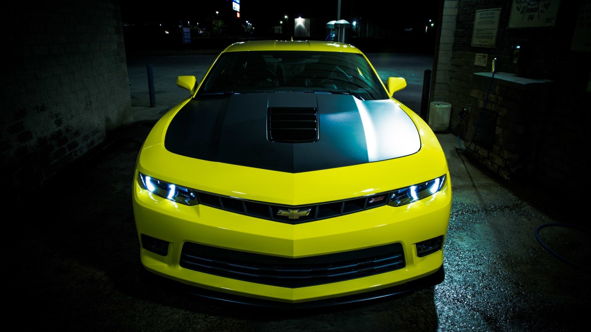 chevrolet camaro ss 2014 amarillo