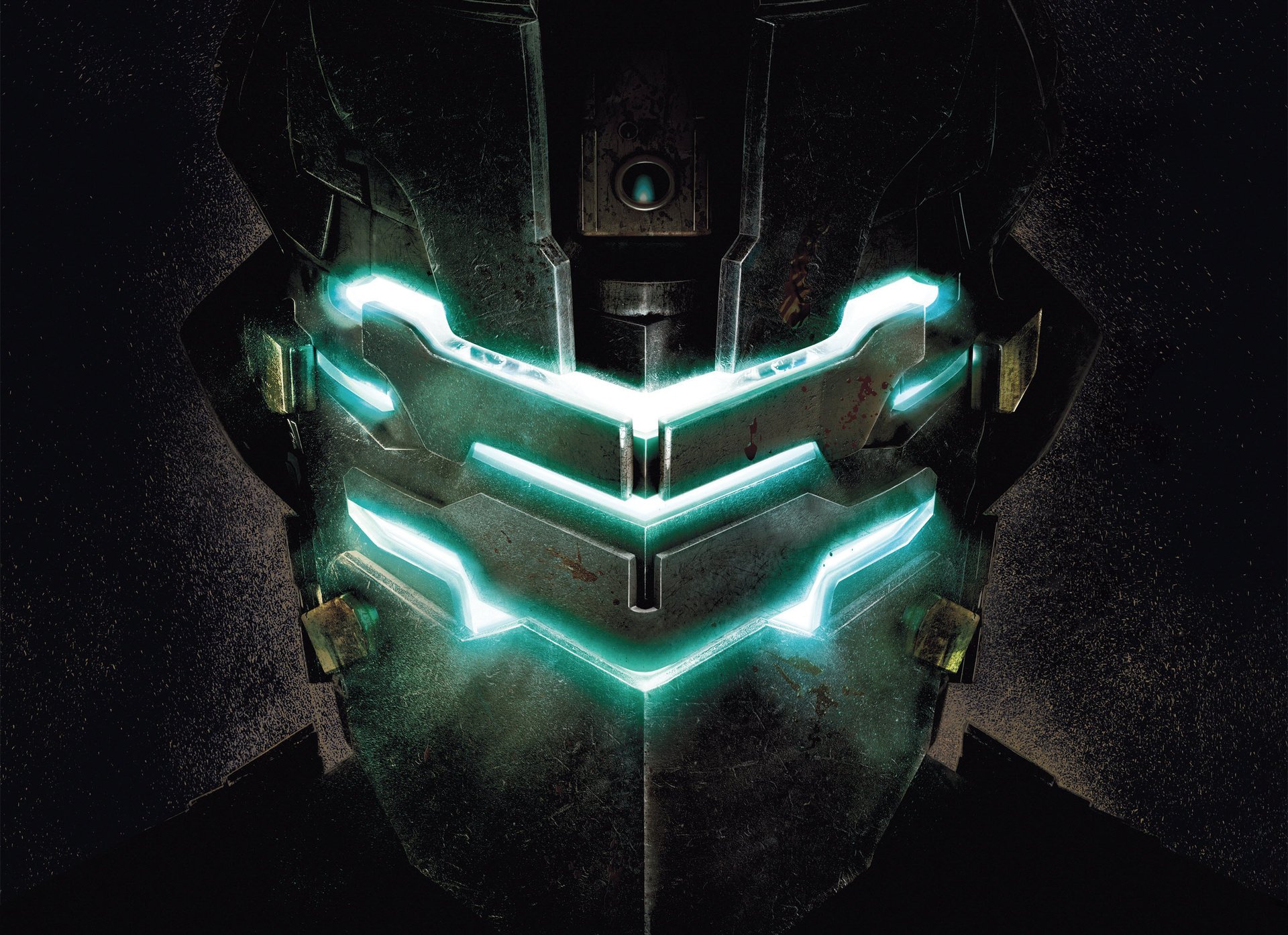 dead space isaac clark skafander tło światło neon gry