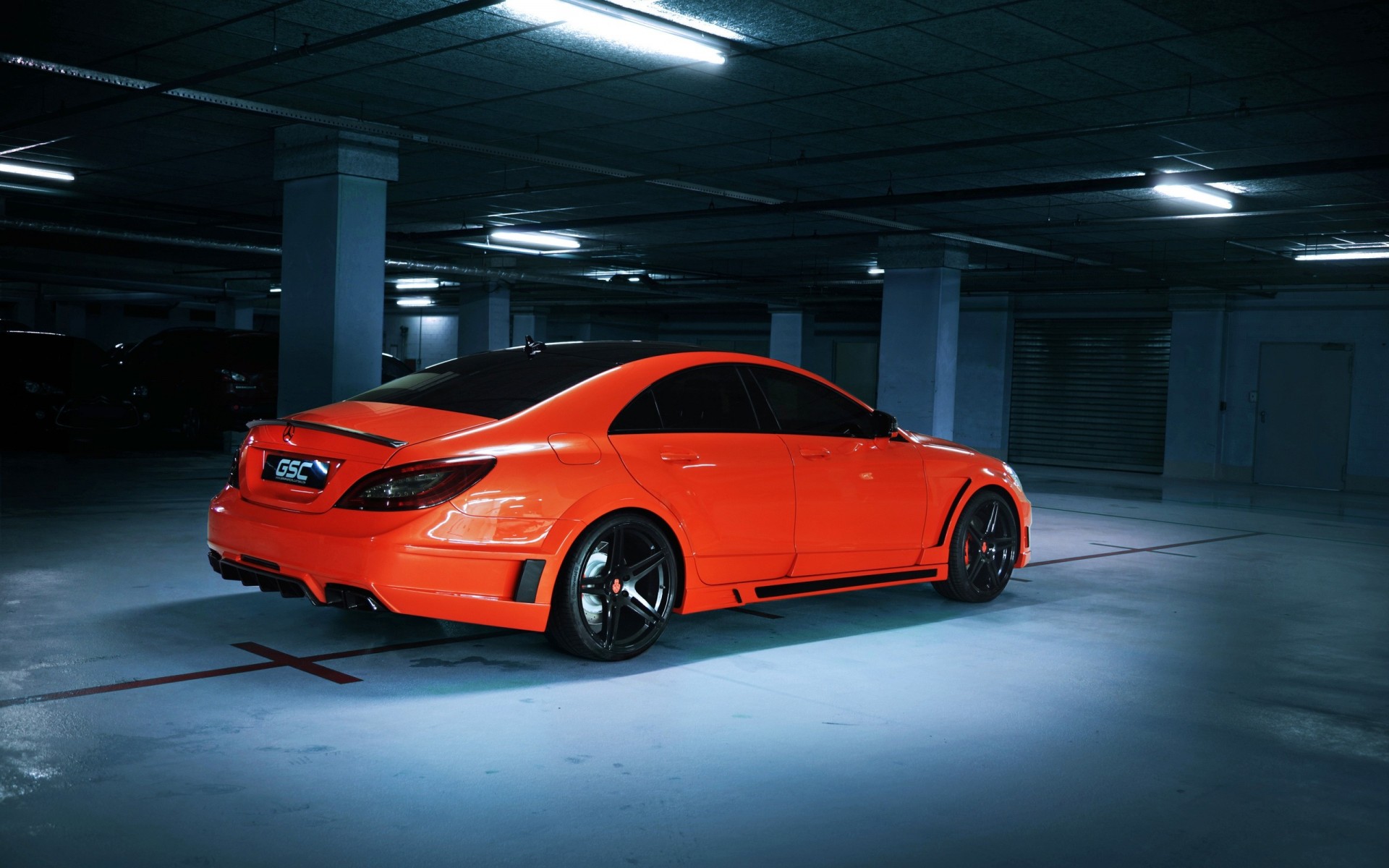 carretilla coche cls 63 amg gsc tuning mercedes-benz tuning