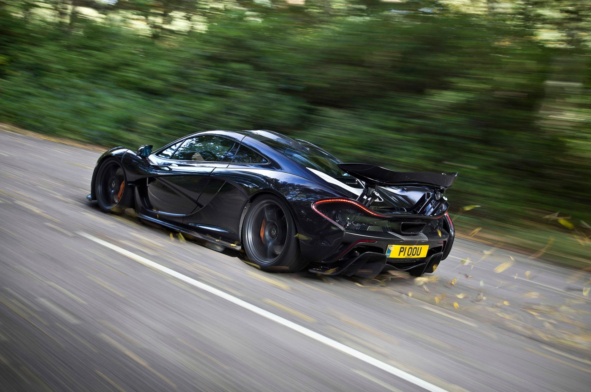 mclaren p1 supercar vitesse