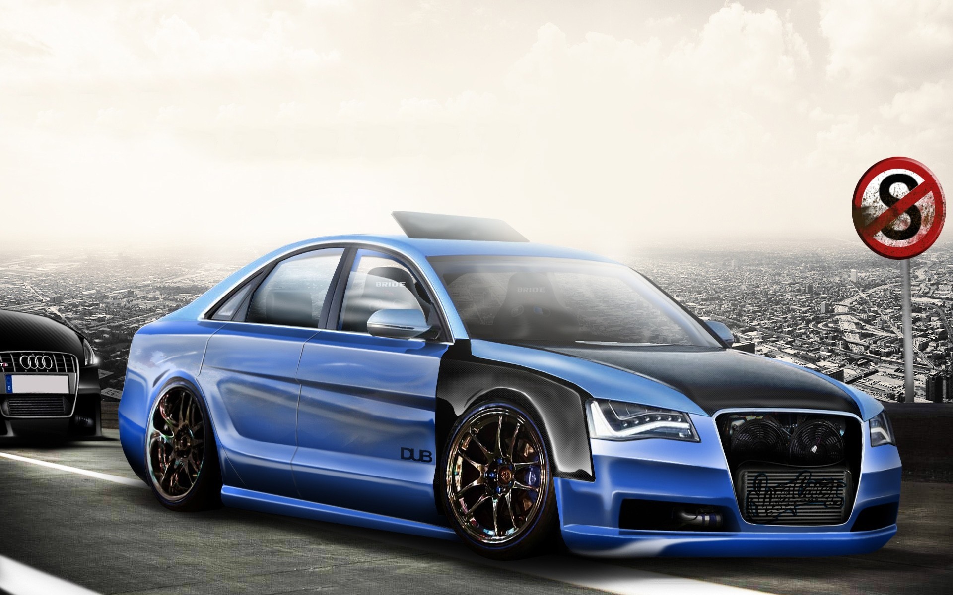 repair audi 5 generation virtual tuning