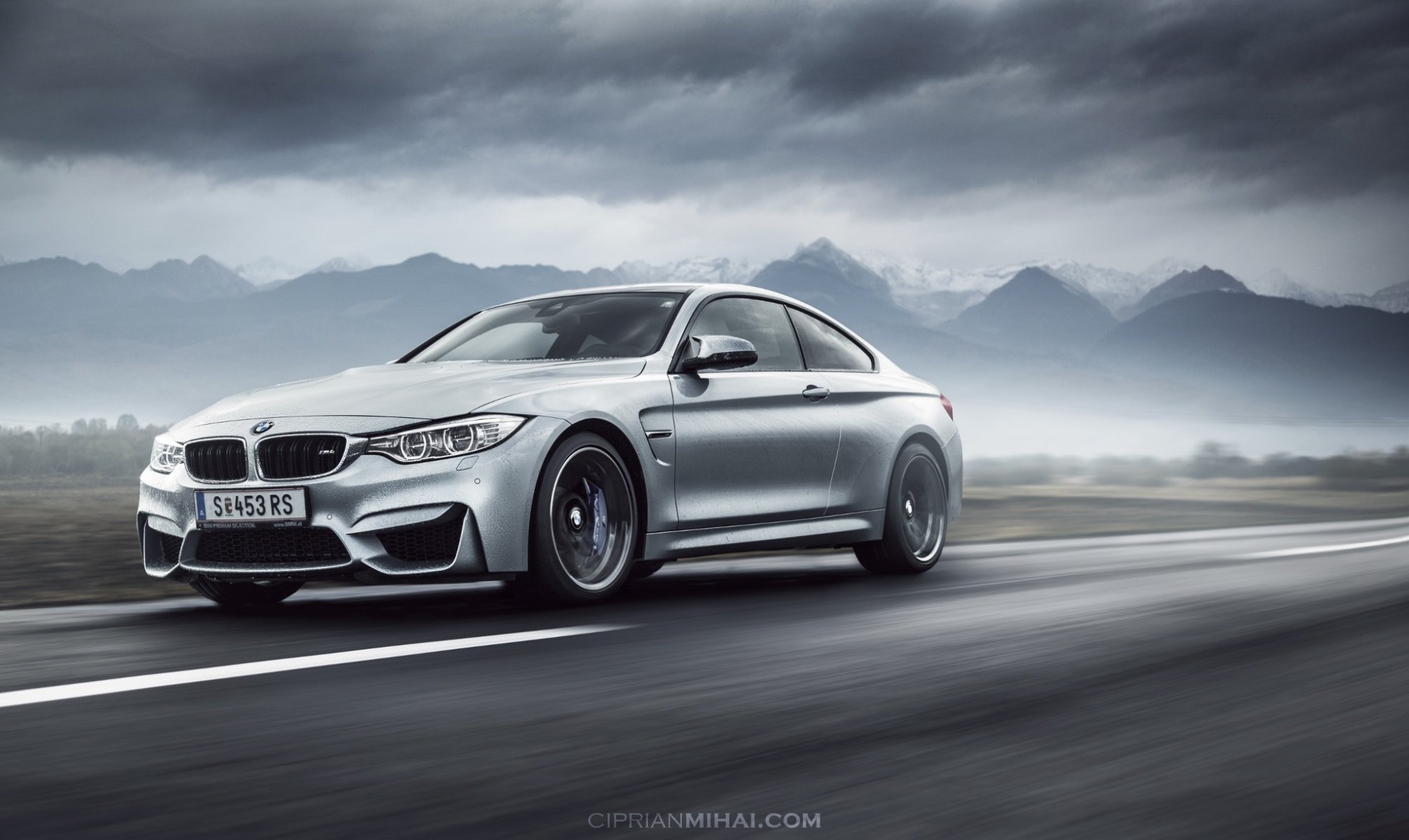 bmw m4 coupe f82 front silvery ciprian mihai motion