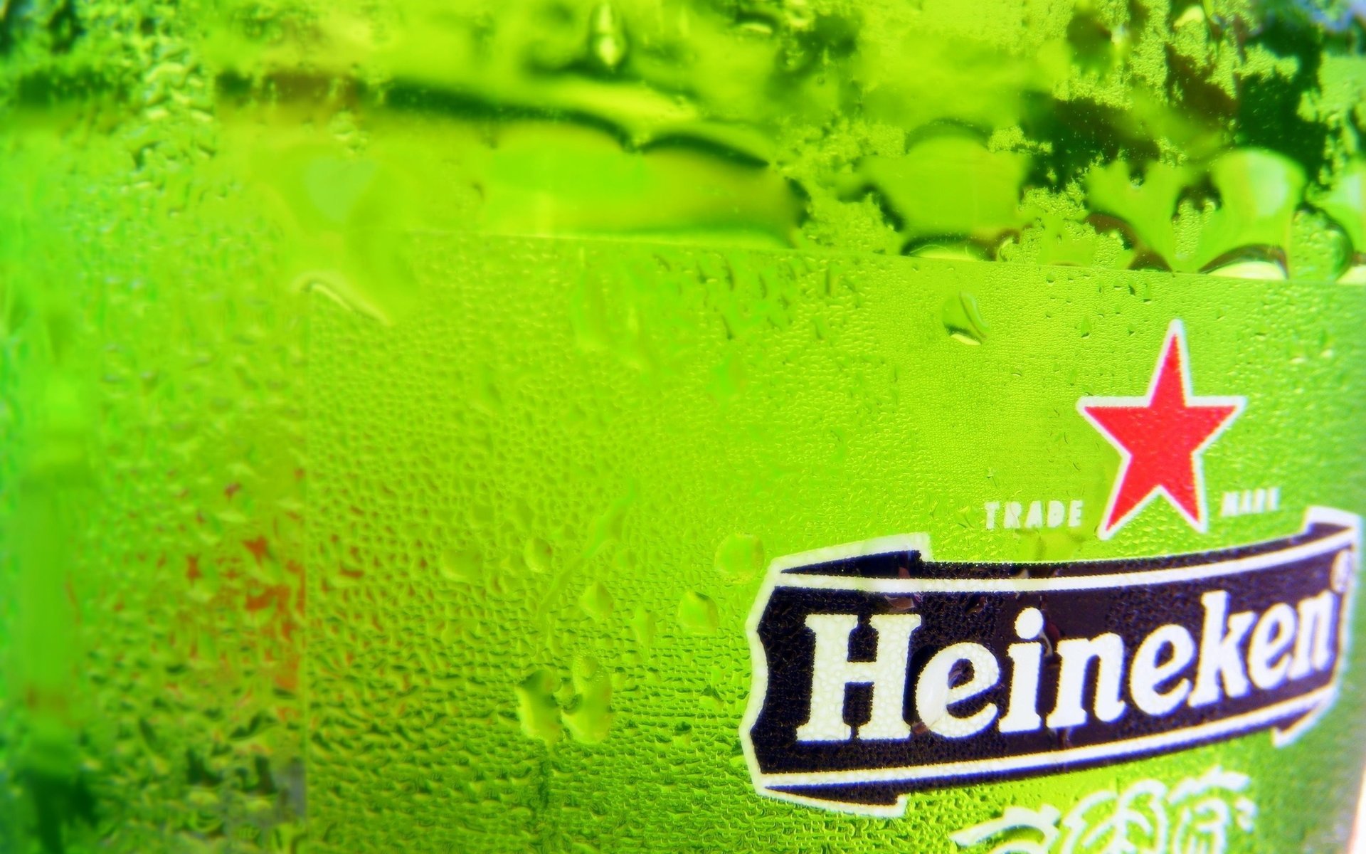 пиво heineken звезда обои напитки зелень