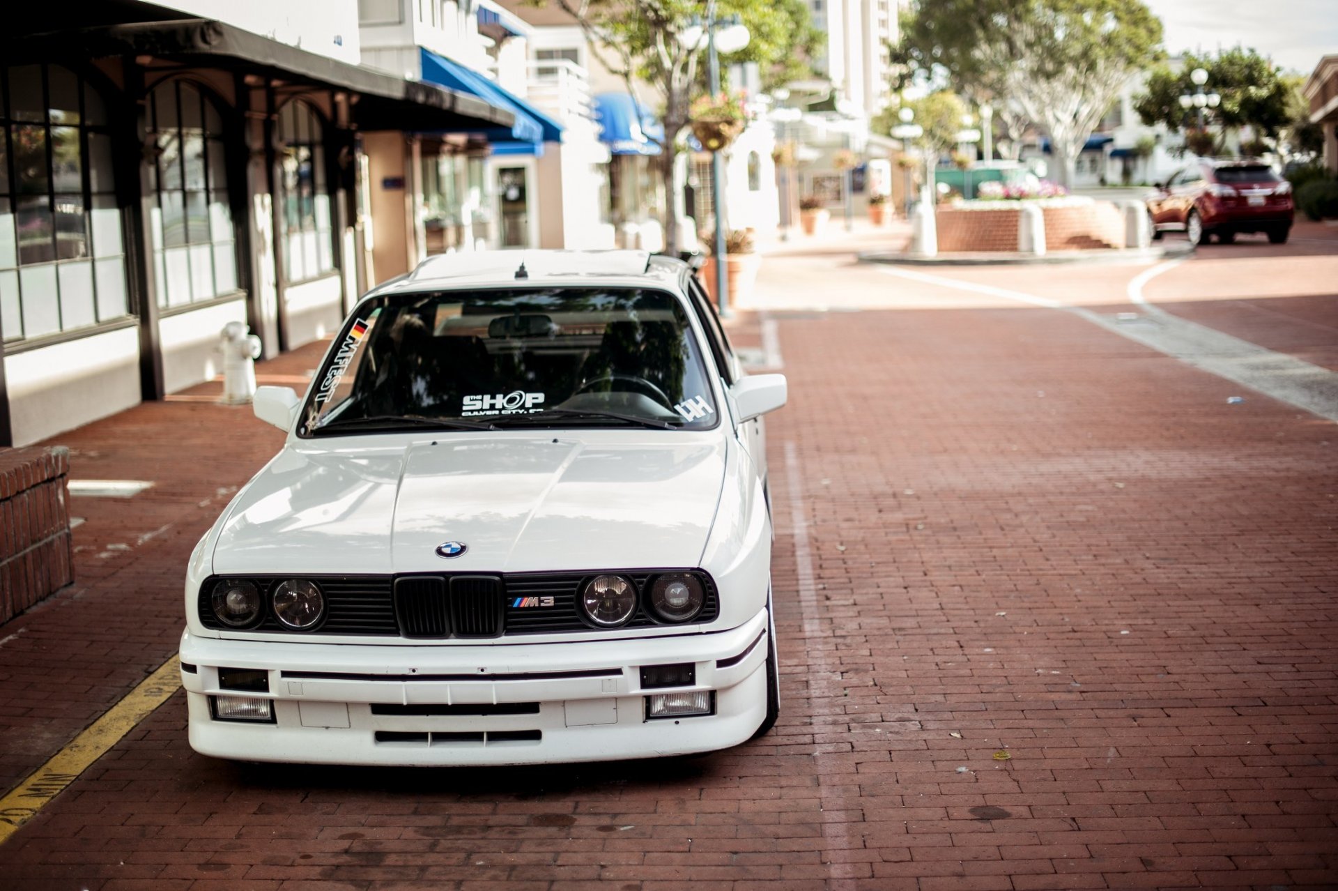 bmw serie 3 m3 e30 blanco macro