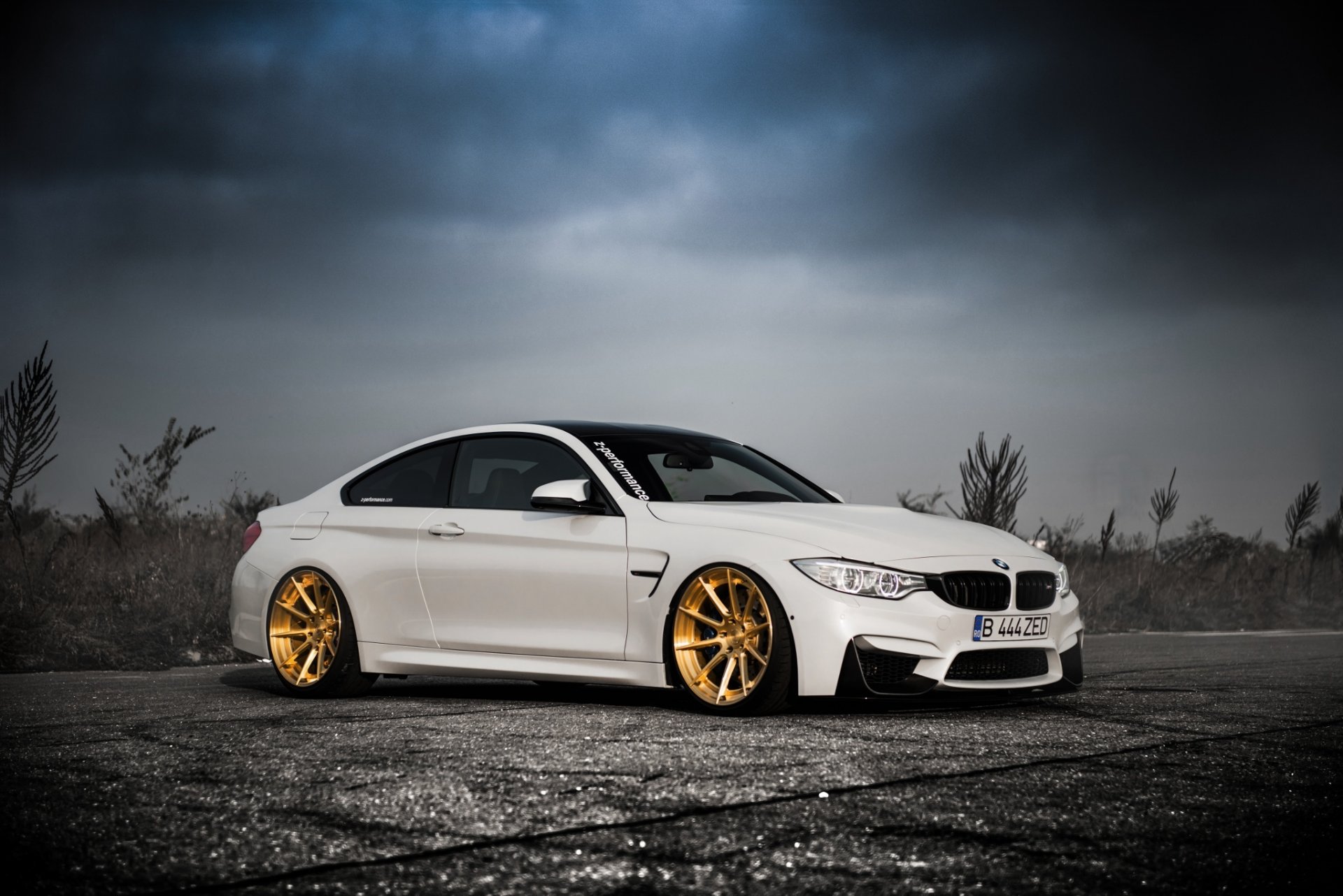 bmw car f30 white tuning