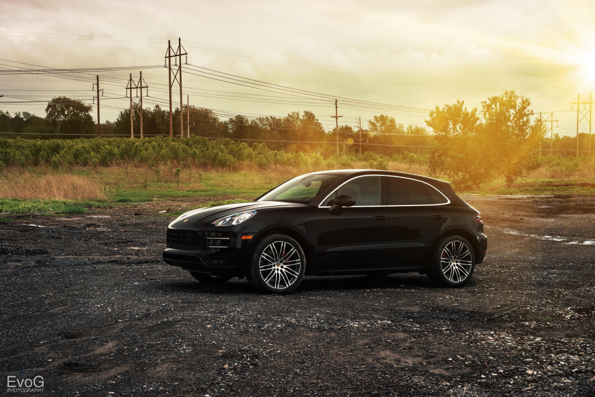 porsche macan turbo nero porsche