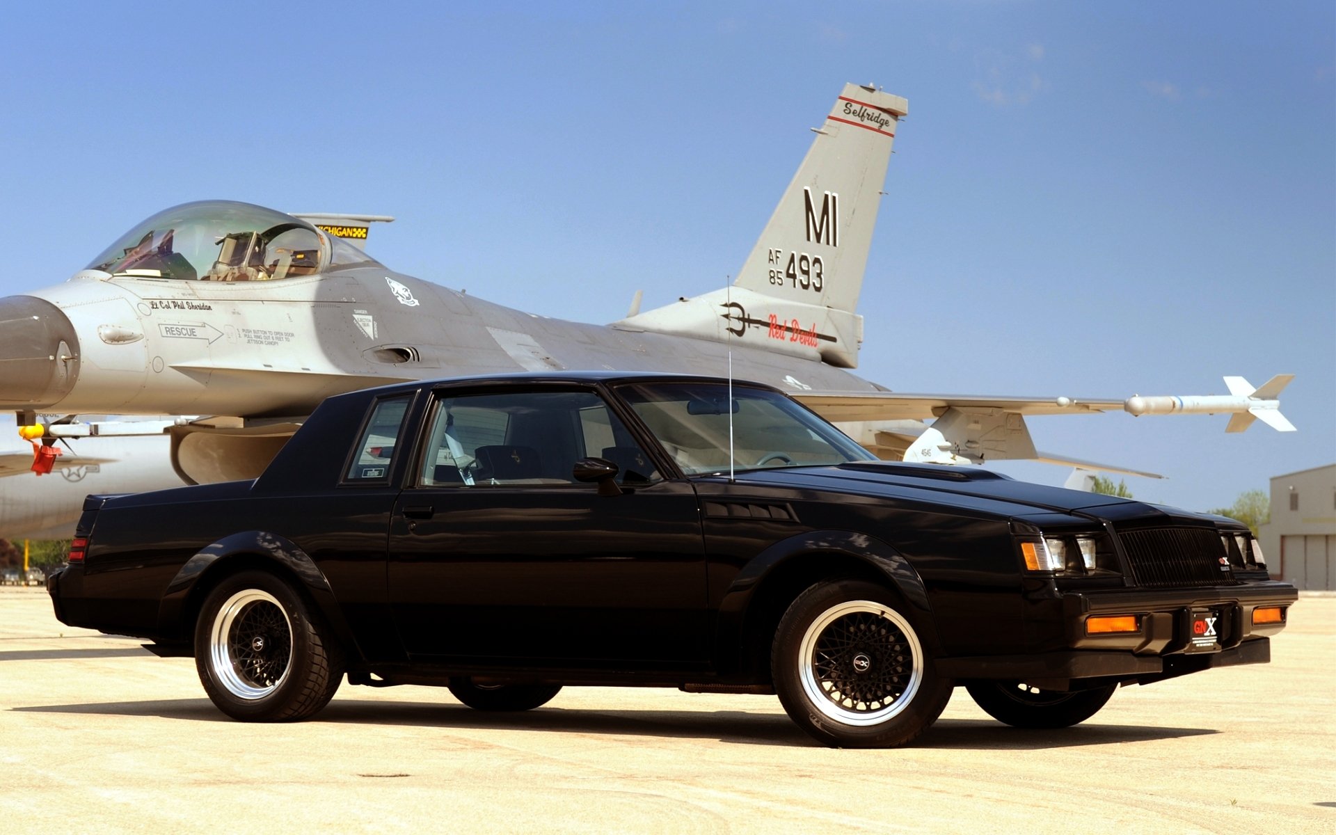 buick gnx gran nacional 1987 buick gran nacional frente avión avión de combate cielo