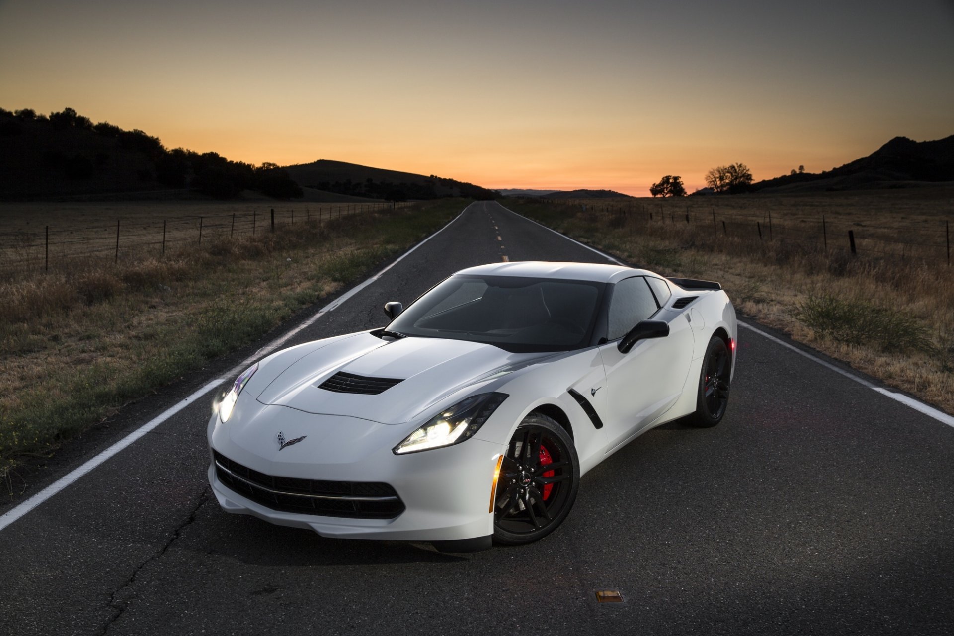 chevrolet corvette stingray 2014 strada