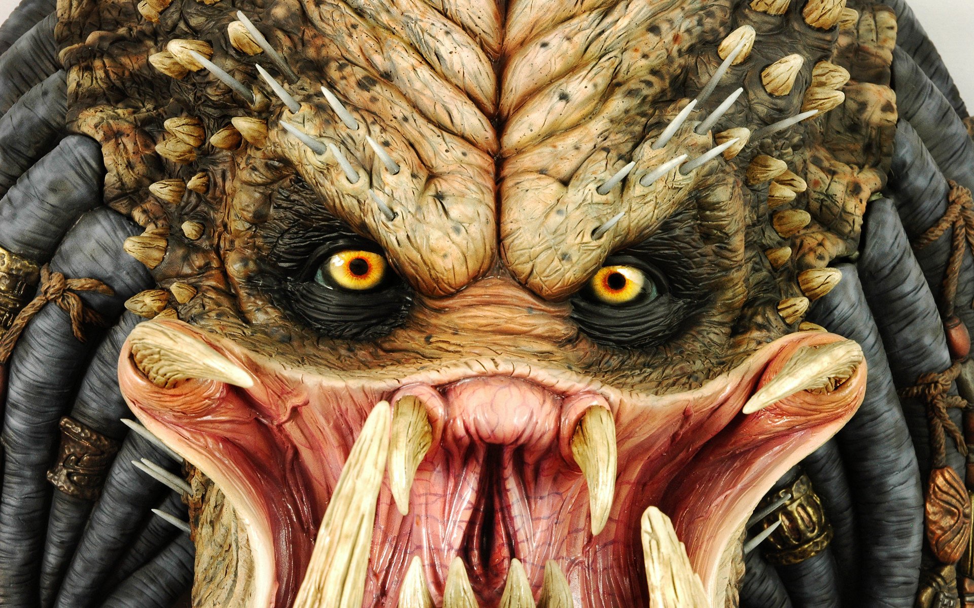 monster predator raubtier jäger krieger kopf eckzähne augen makro stachelschwein monster filme