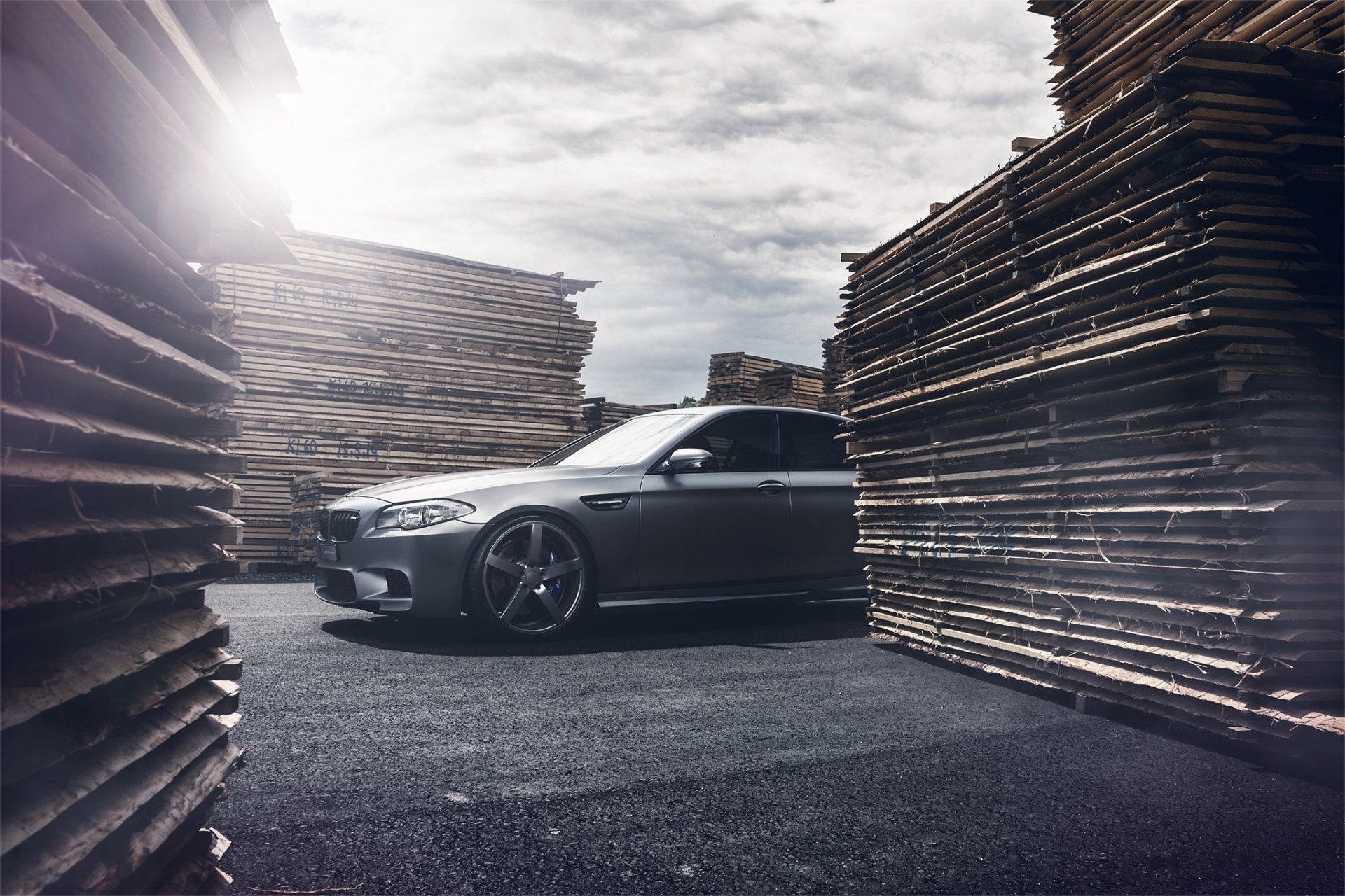 bmw m5 f10 mattgrau bmw grau blendung