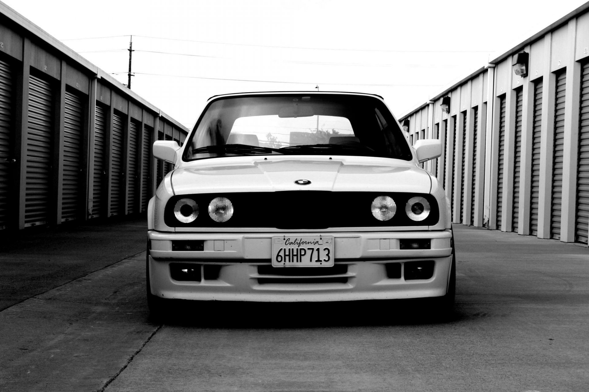 bmw e30 m3 position blanc