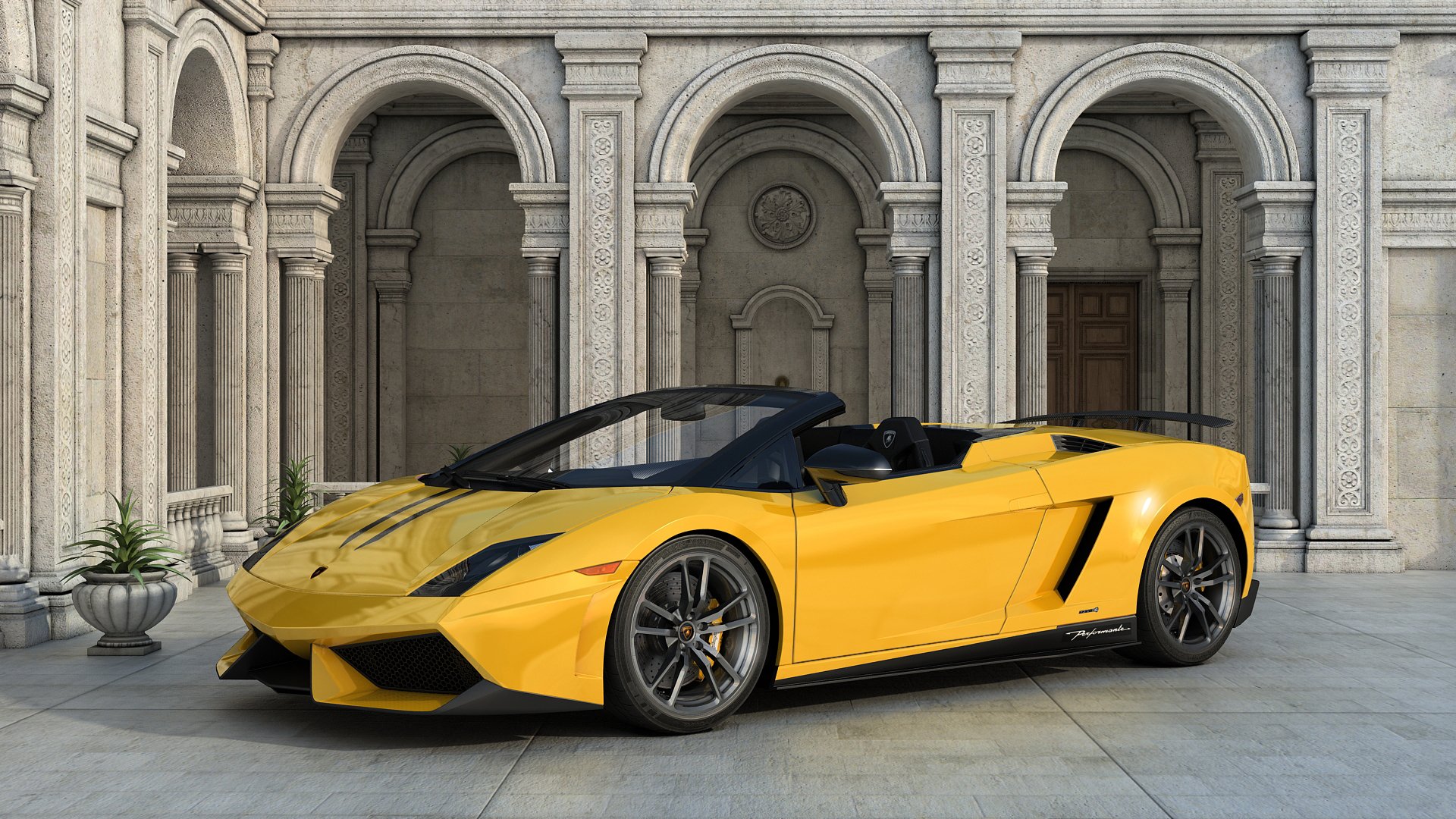 gallardo lp570 spyder macchina lamborghini convertibile