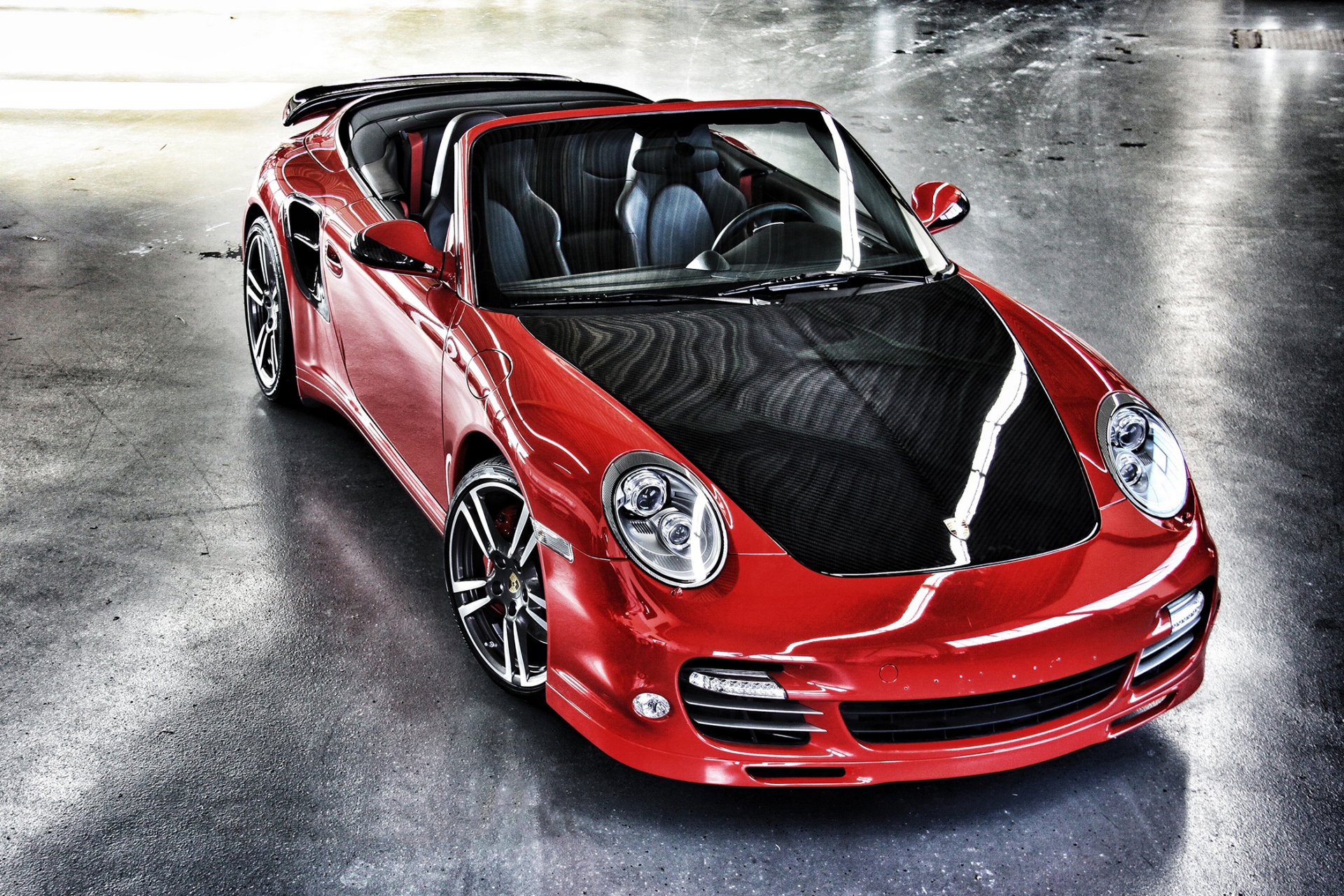 porsche turbo cabrio red carbon porsche red carbon