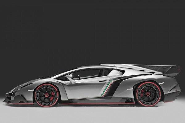 Lamborghini Veneno Sports Car Racing