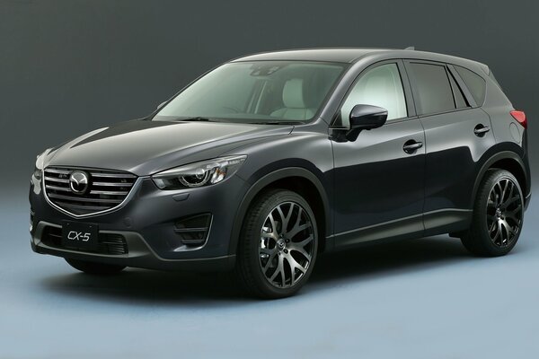 Infinitely beautiful mazda CX-5 in black