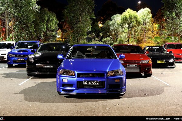 Nissan skyline cars a selection of sports cars