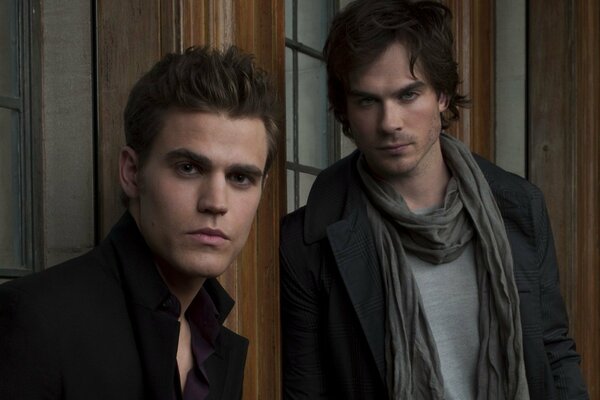 Los hermanos Salvatore de the Vampire Diaries