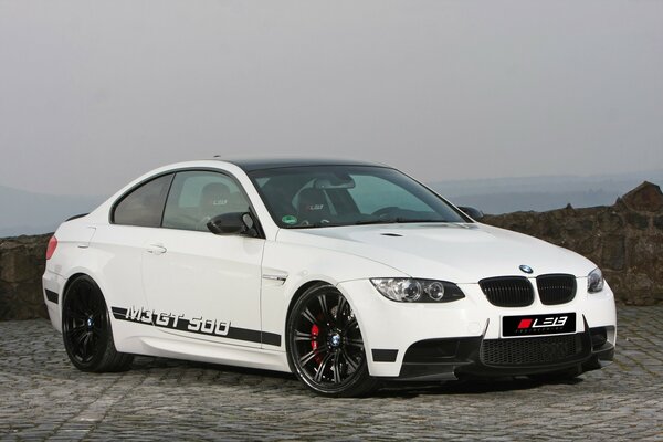 Foto des leistungsstarken Autos Bmw m3