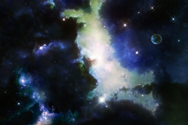 L infini de la galaxie stellaire dans l espace