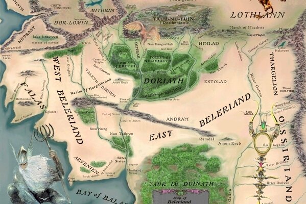 Mappa del Tesoro su un isola deserta