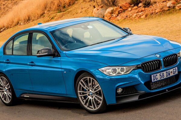 BMW 2014 Blue performance edition