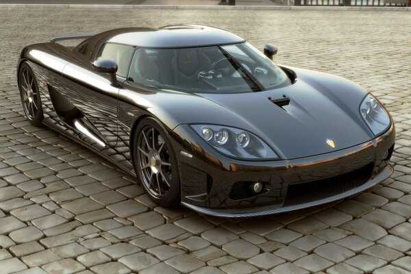 Supercar marrone koenigsegg ccx