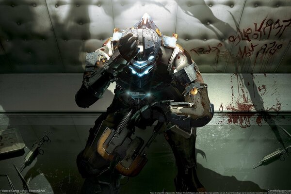 Dead Space en traje espacial