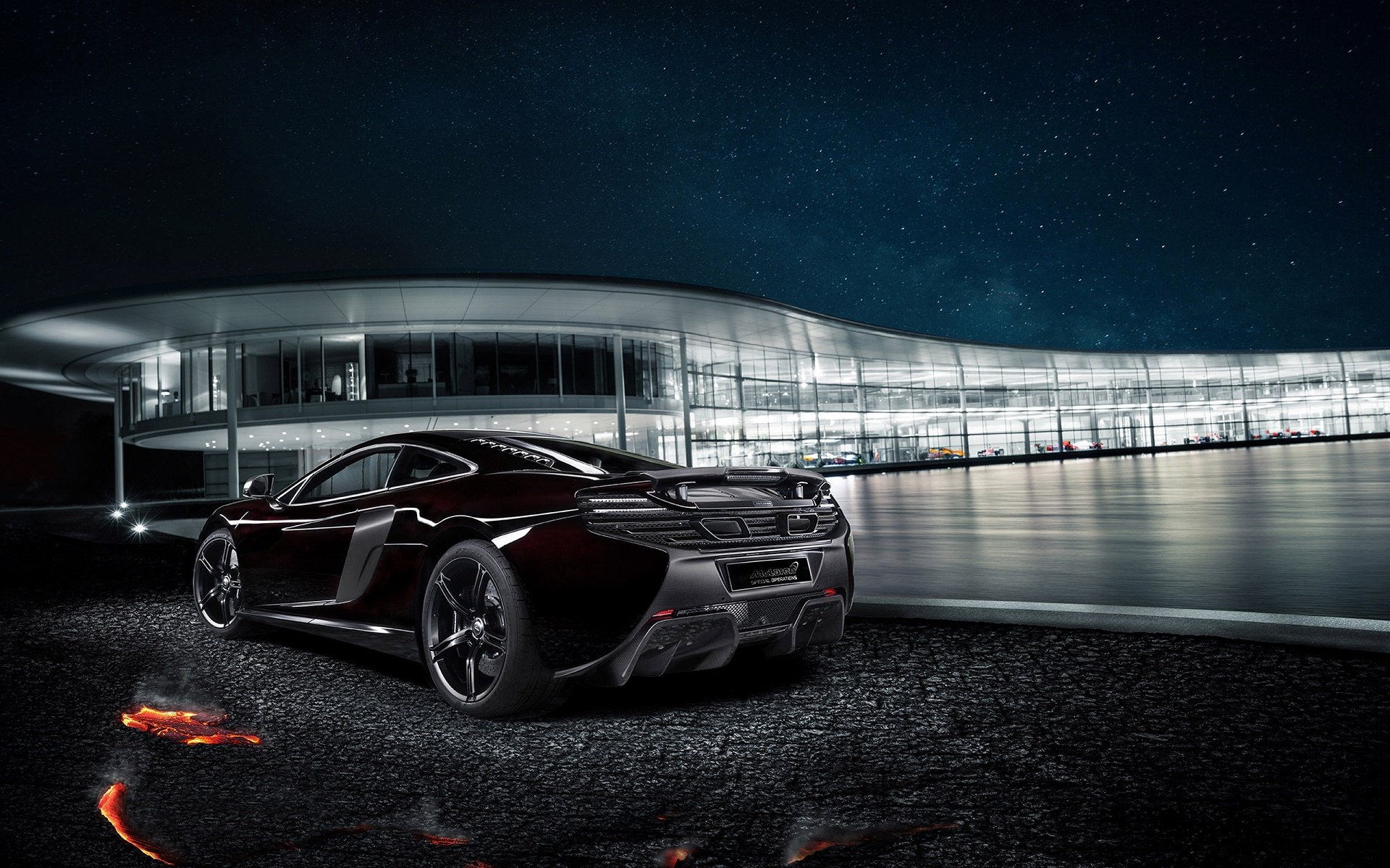 mclaren 650s mso coupé concept 2014 arrière