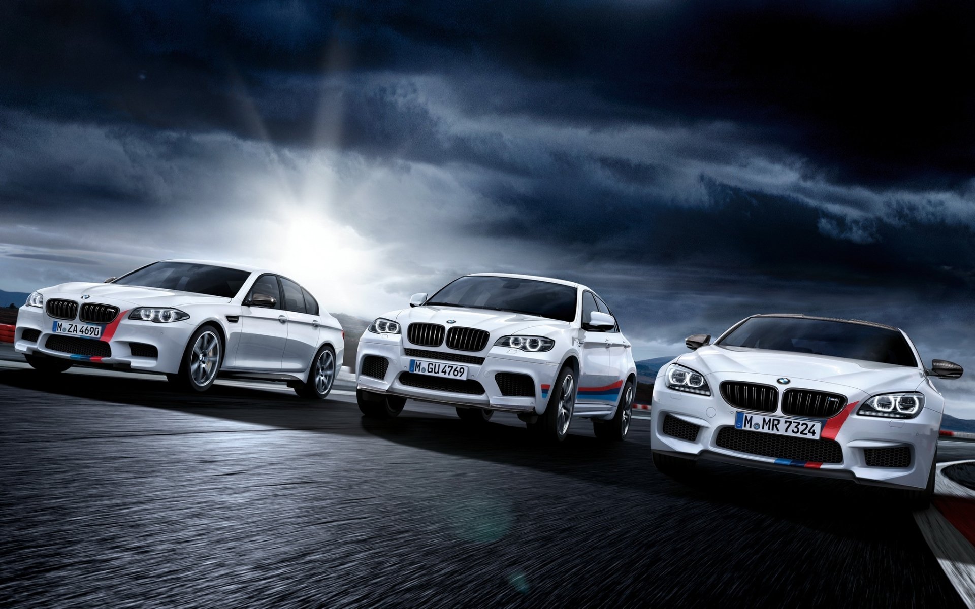 bmw m5 x6m m6 bmw frente fondo