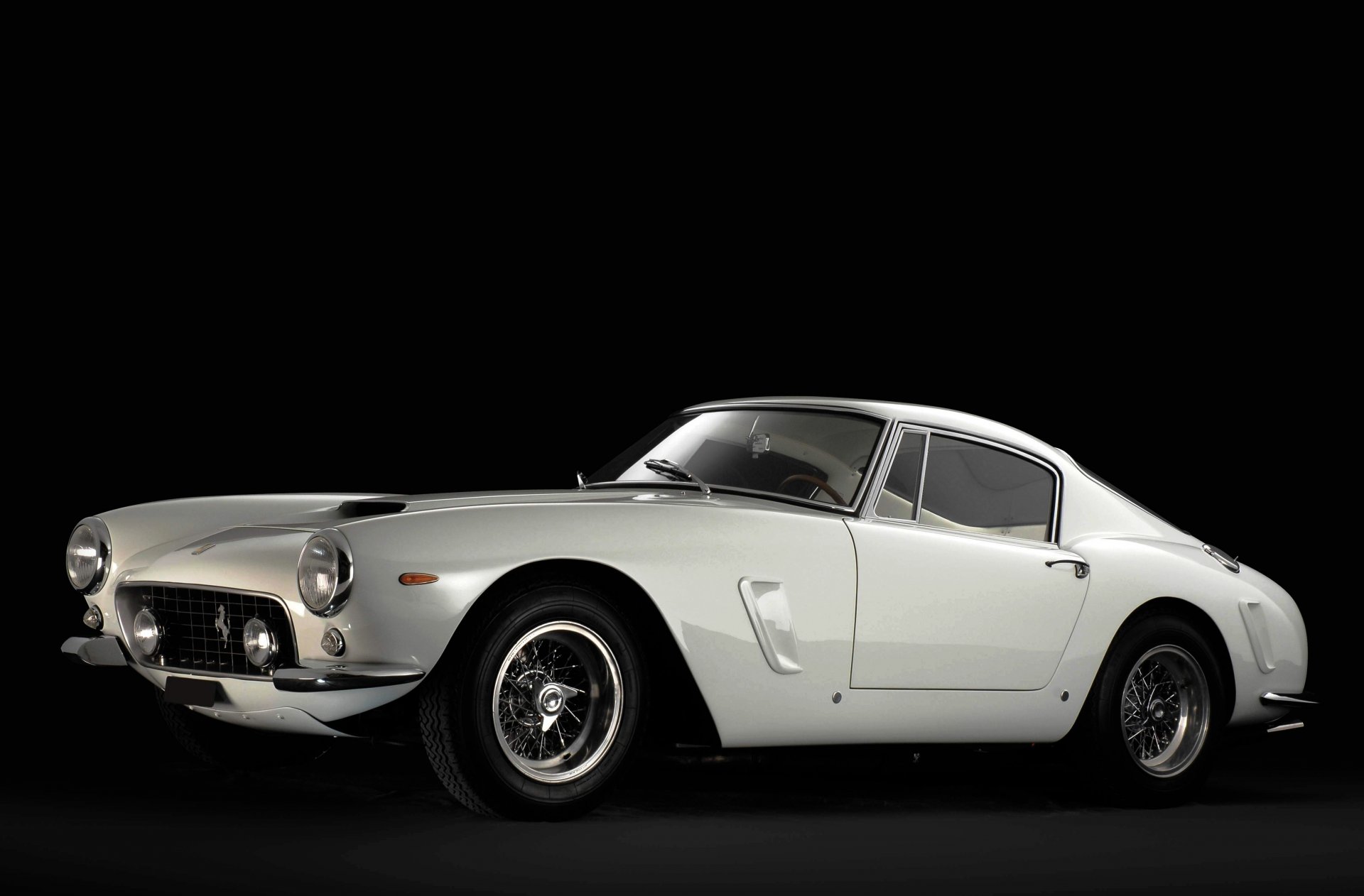 ferrari gt swb berlinetta 1962 bianco auto retrò ferrari