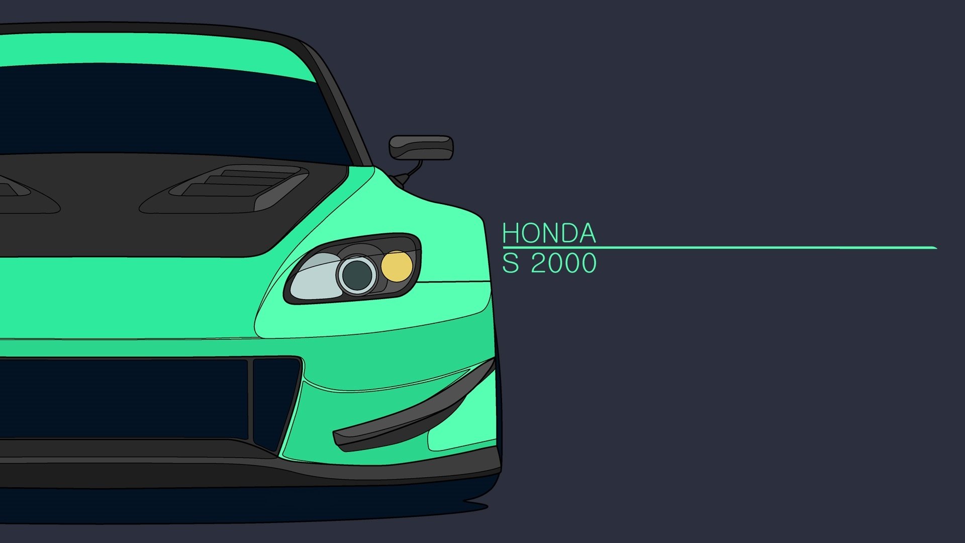 honda s2000 minimalismus honda