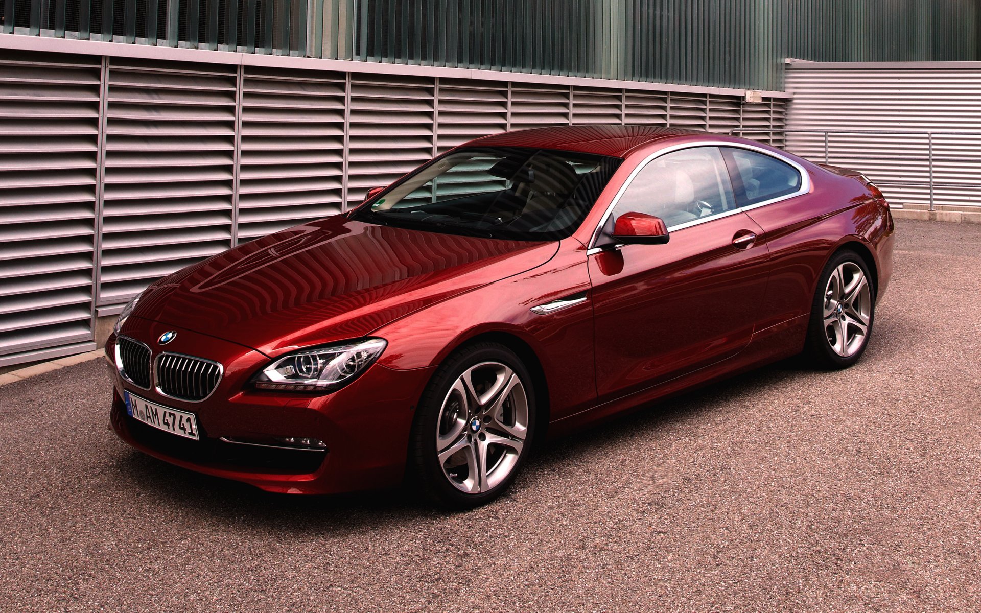 bmw 6er auto auto bmw boomer cupe rot