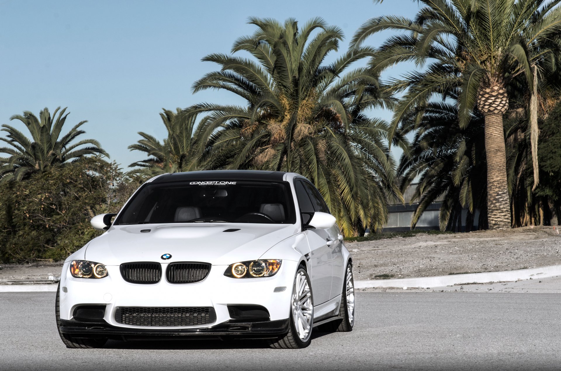 bmw e90 m3 berlina concetto uno bianco carta da parati