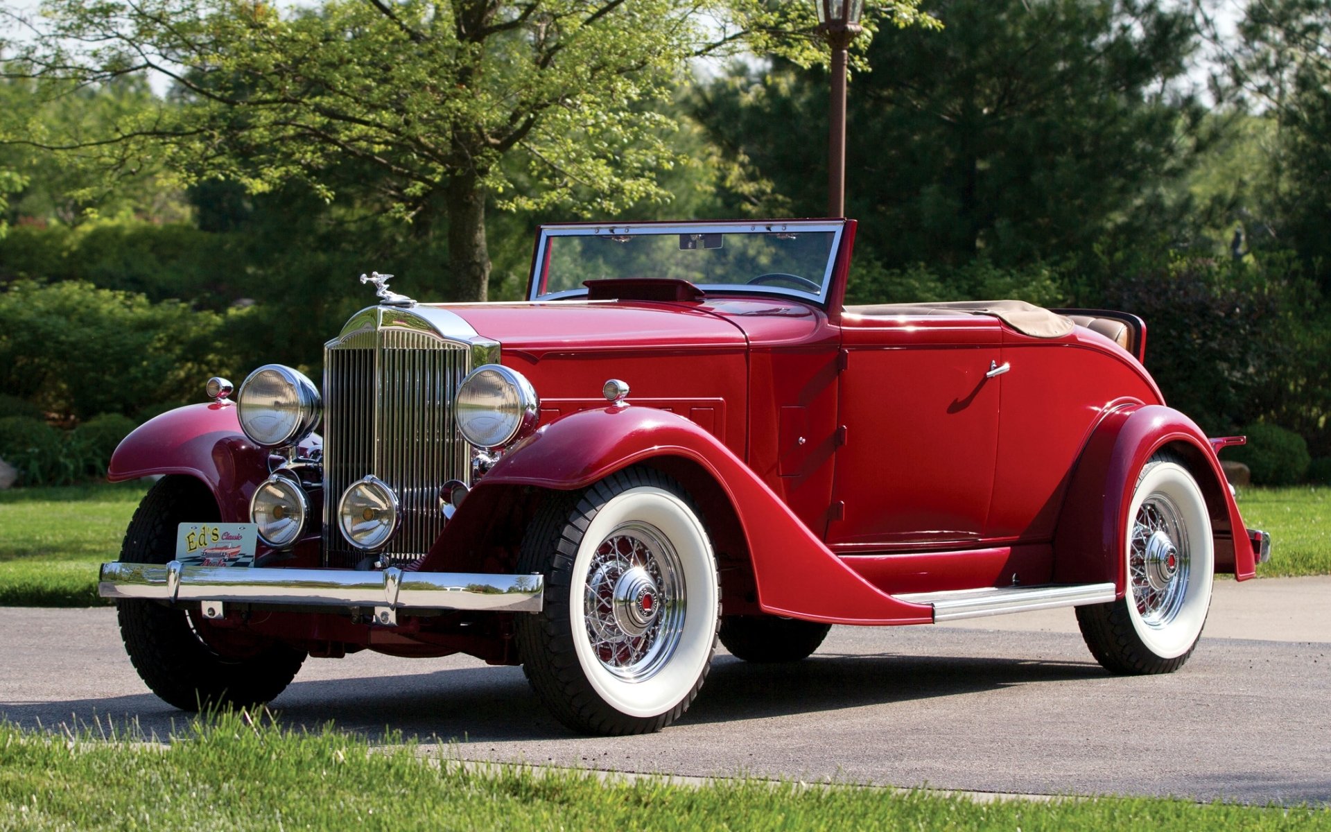 packard deluxe acht 1933 packard front