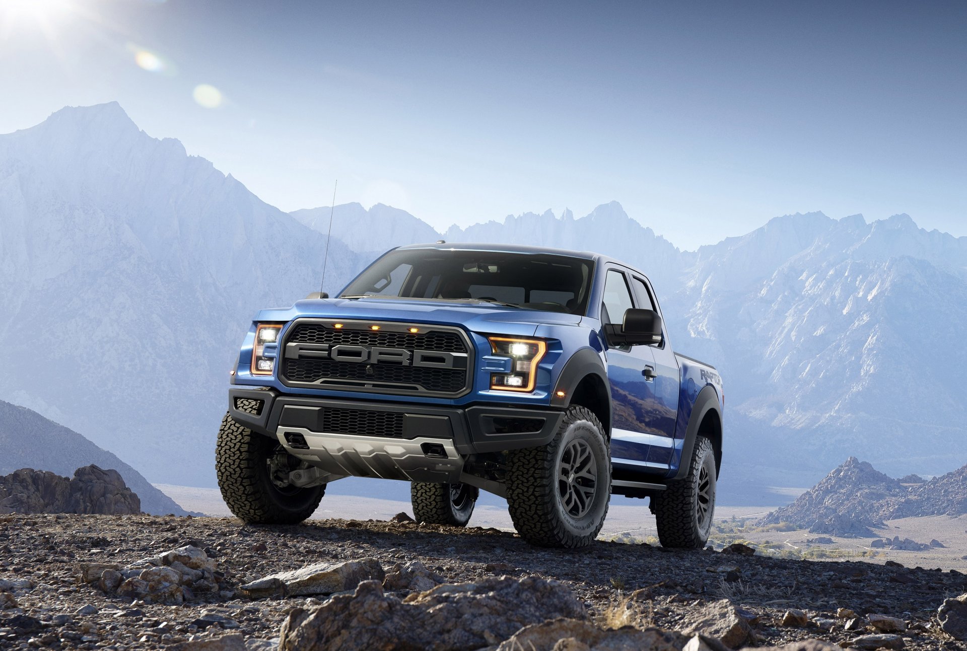 ford f-150 raptor raptor pick-up ancêtre montagne