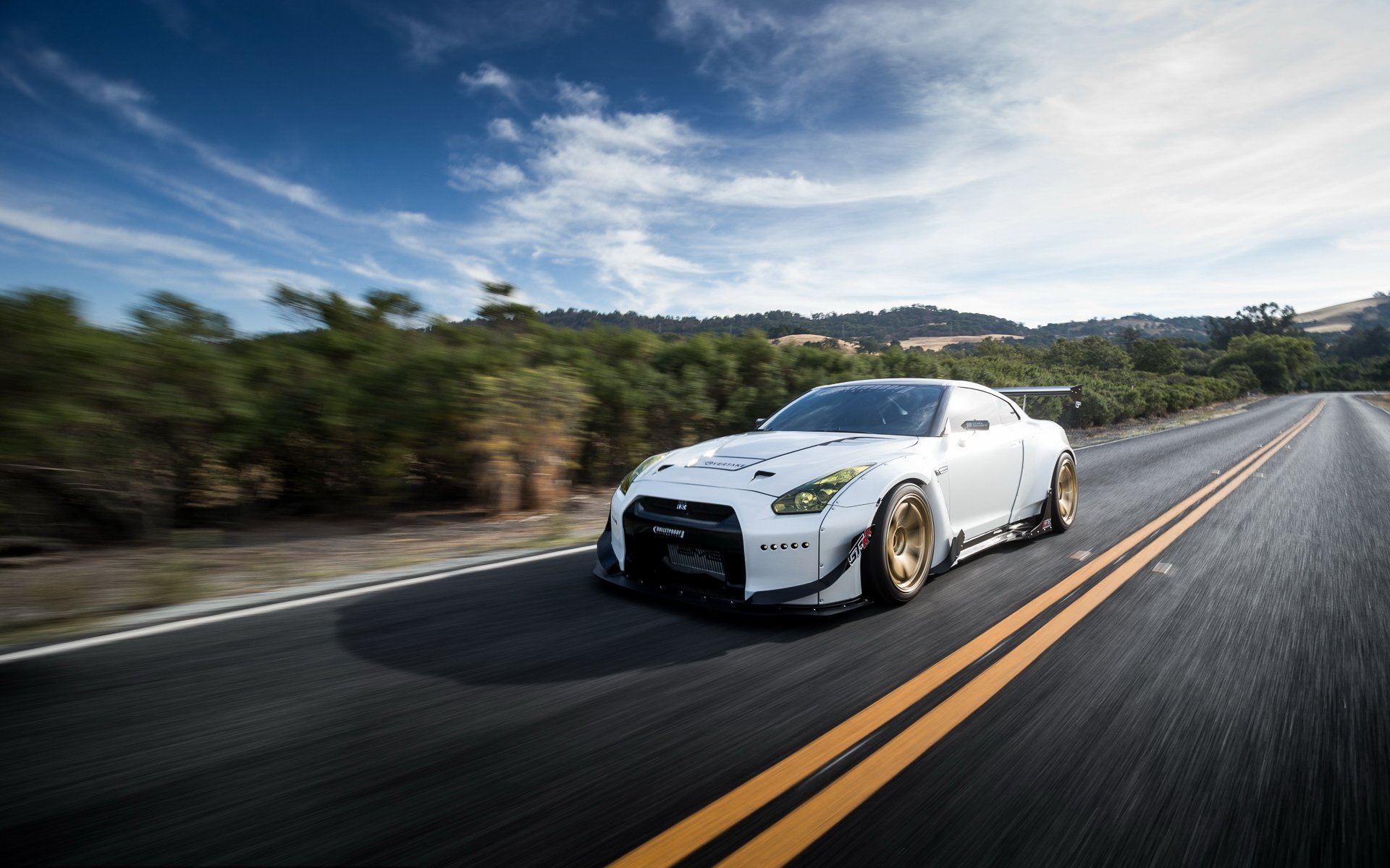 nissan gt-r car tuning liberty walk nissan in motion avtooboi