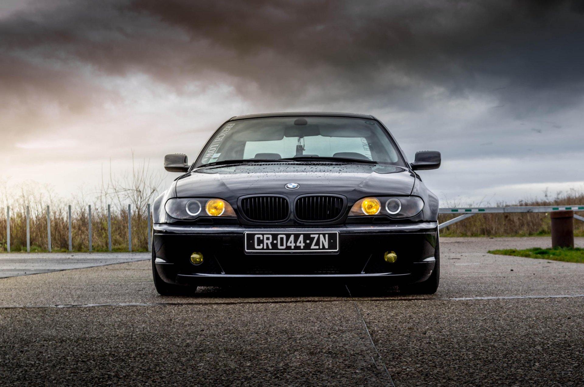 bmw e46 позиция асфальт тюнинг фары