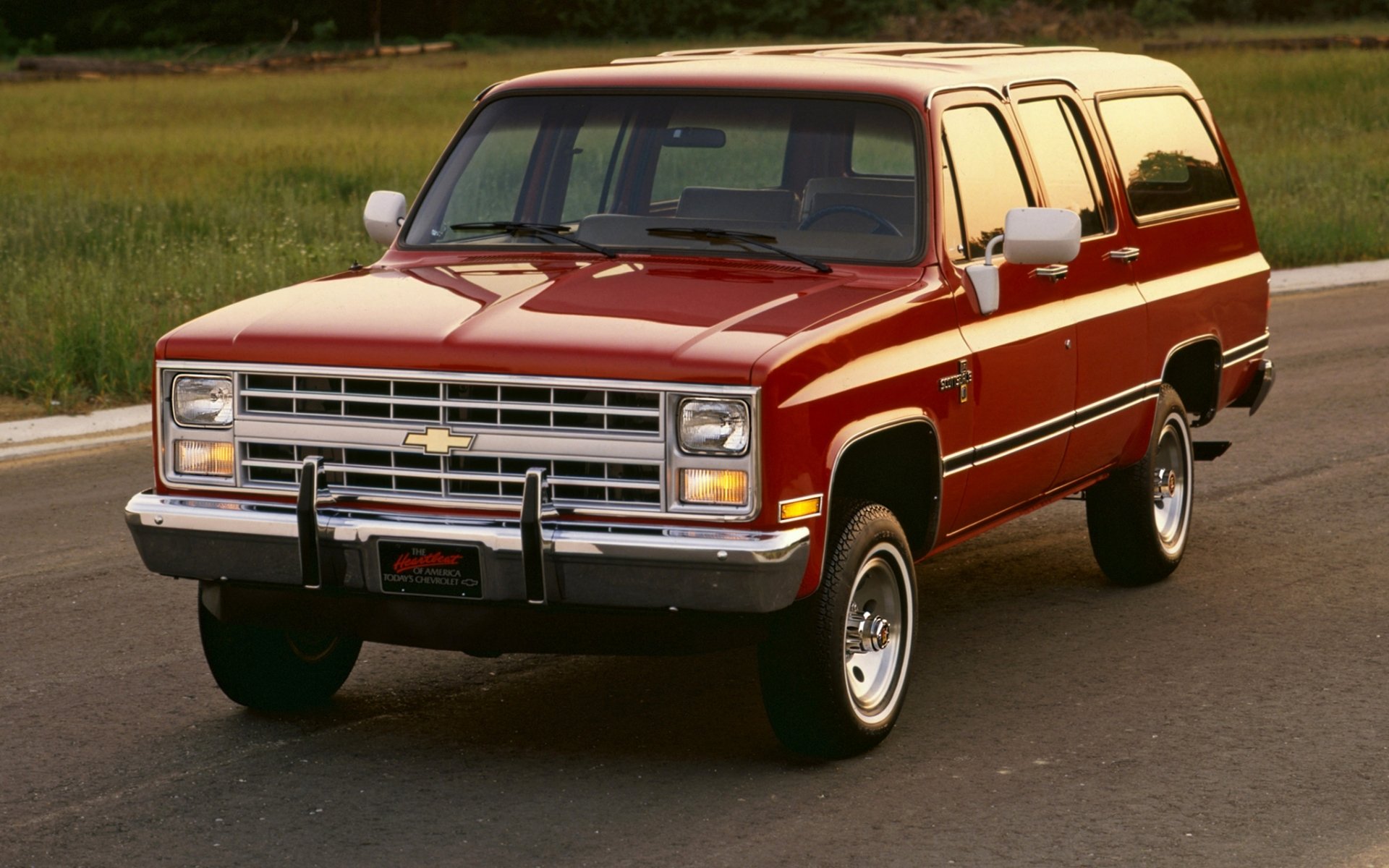 chevrolet podmiejski scottsdale 1982 chevrolet.przód