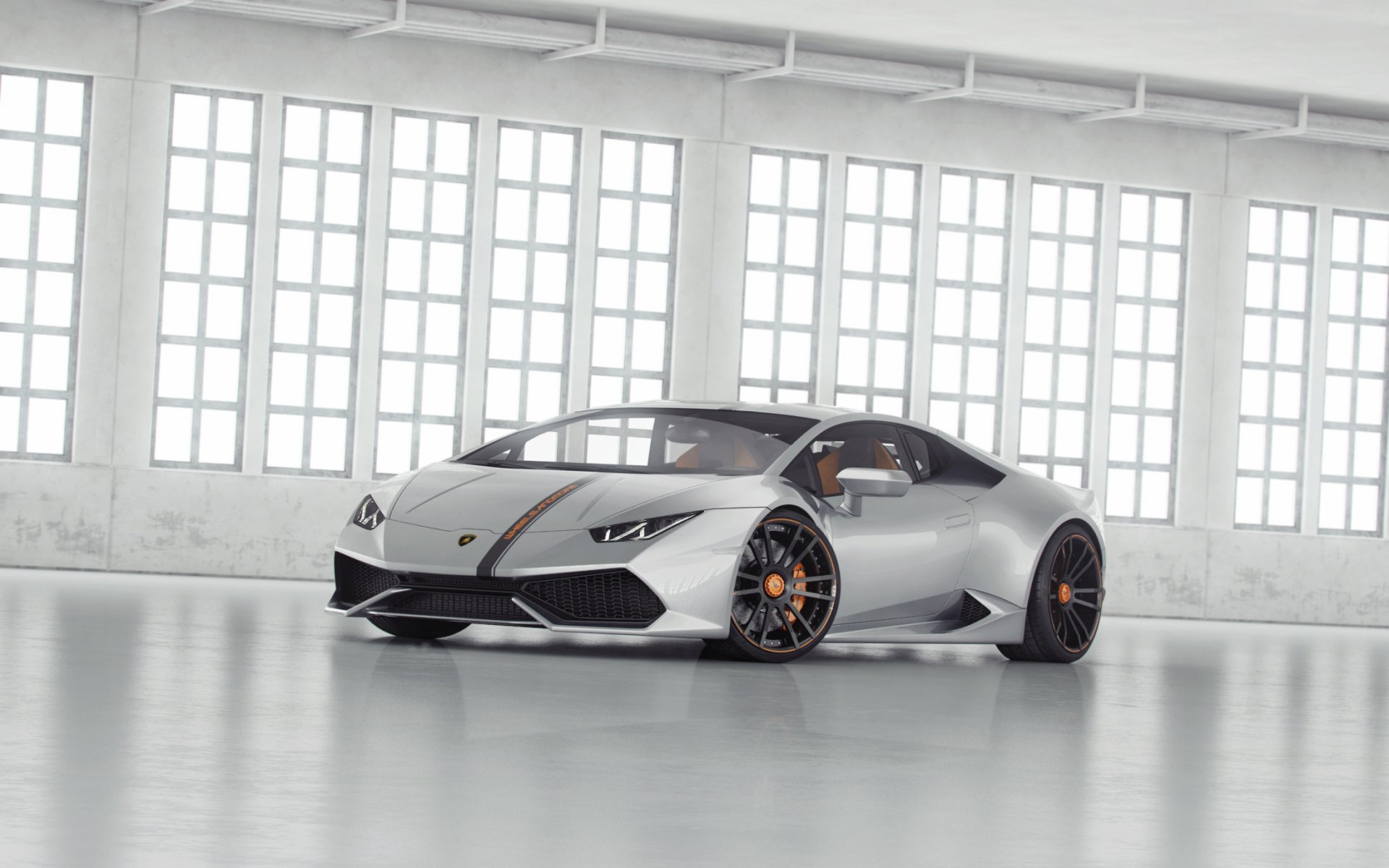 lamborghini huracan lp 610 biały hangar tuning