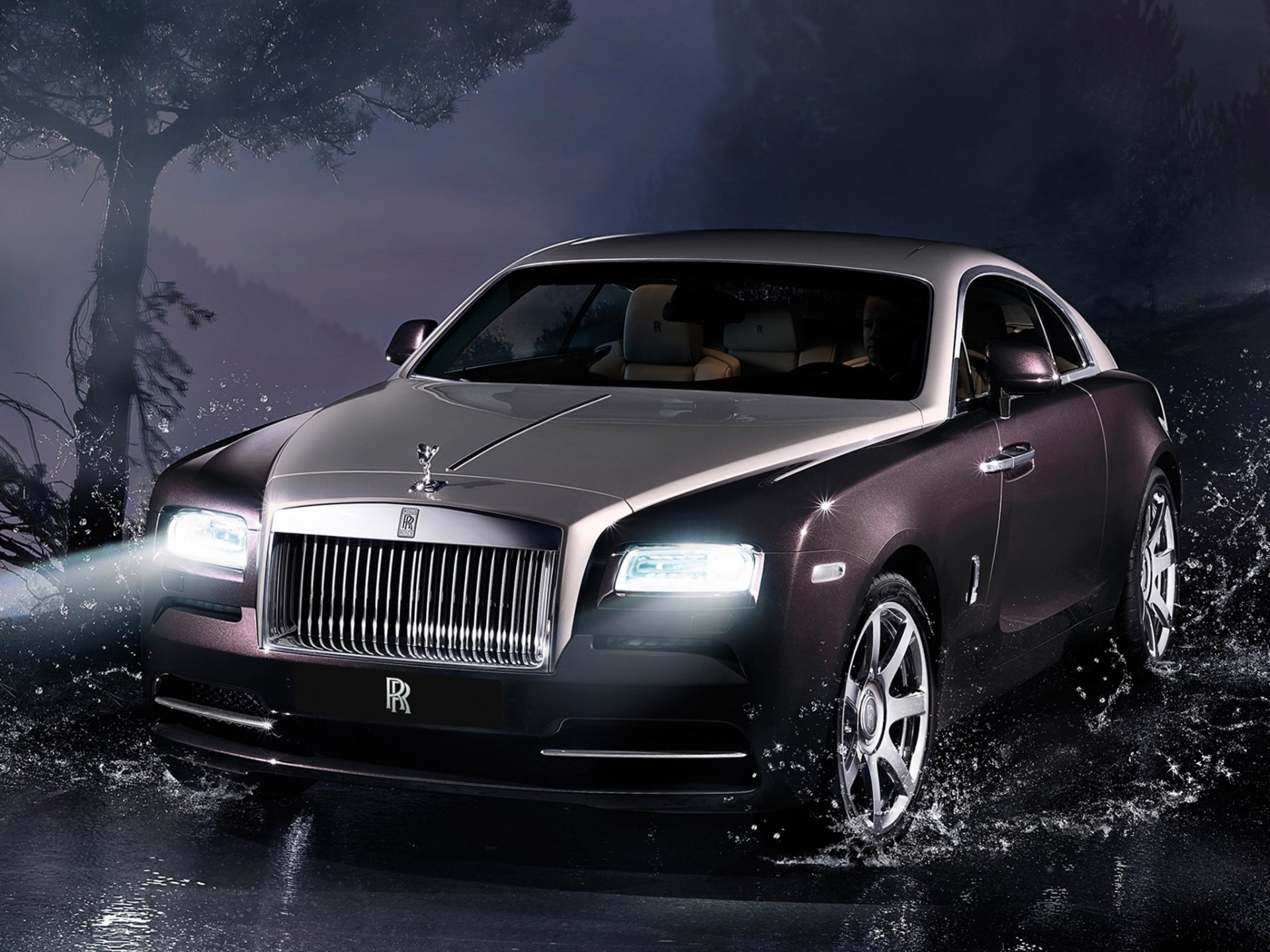 rolls-royce призрак машина передок роллс-ройс райт