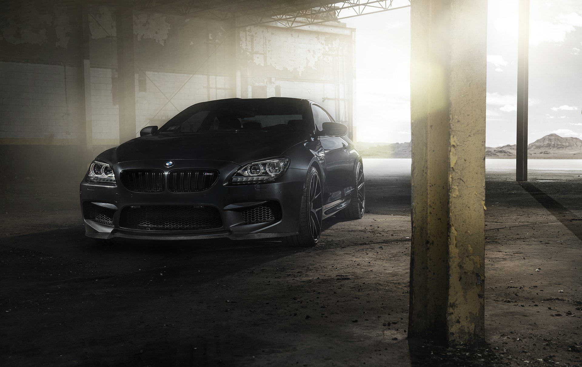 bmw m6 coupe negro tuning bmw m6 frente