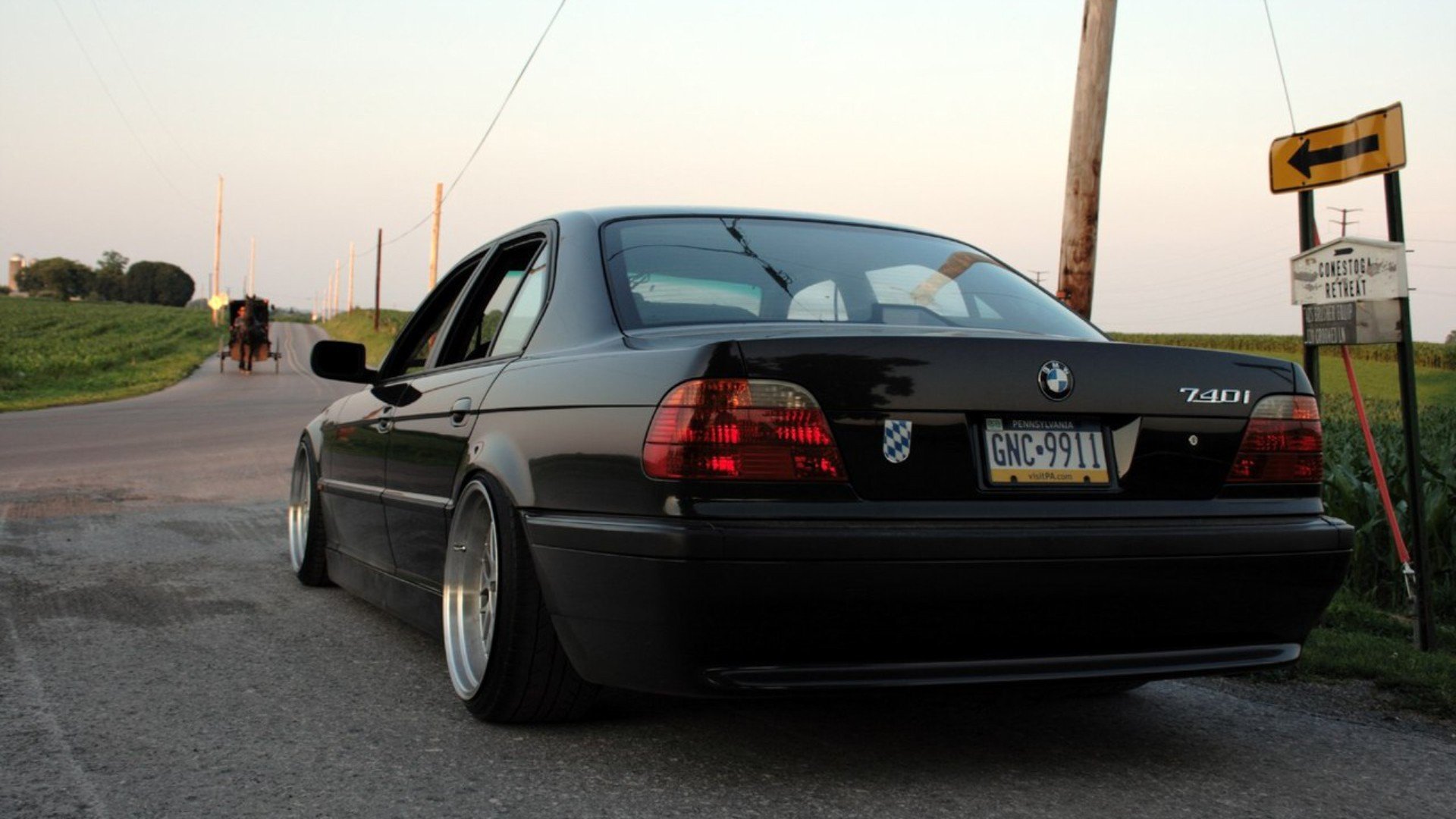 e38 bmw serie 7 boomer carretera siete culo