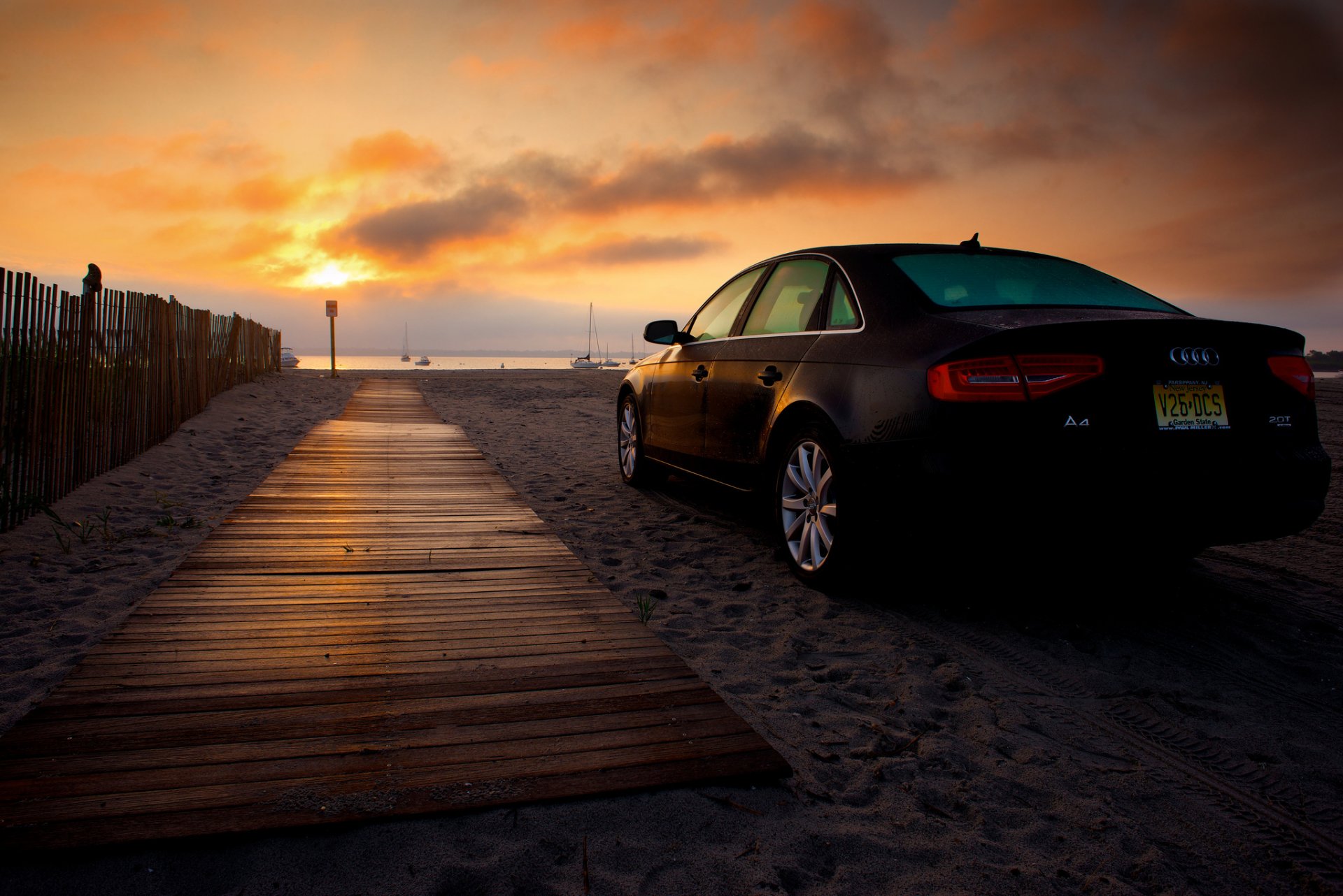 beach audi machine dawn sand audi a4