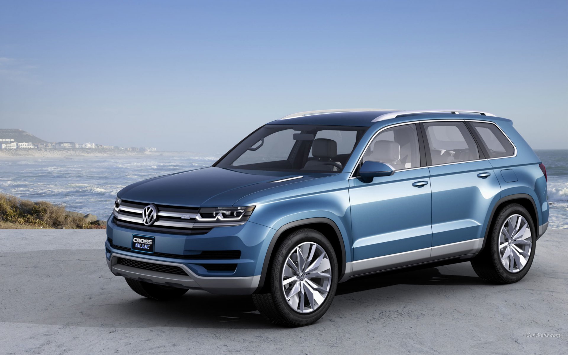 volkswagen crossblue concept ciel mer